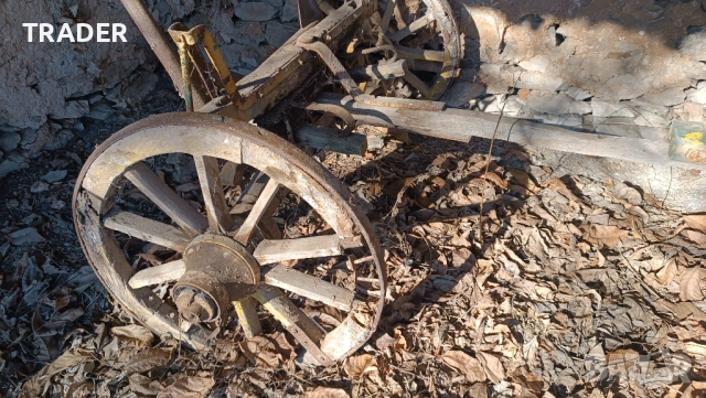 Каруца с метални окове и дървени колела, снимка 6 - Други - 22988072