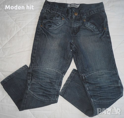Сиво - черни дънки за момче размер 116 см., снимка 2 - Детски панталони и дънки - 34118878