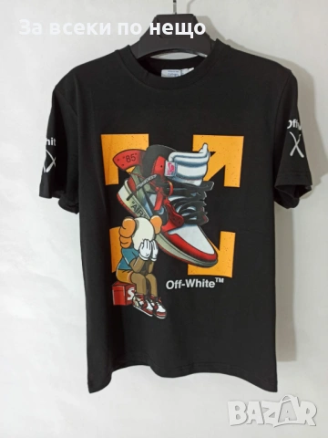 Off White Мъжка Тениска👕Мъжка Блуза С Къс Ръкав - Различни Цветове Код Urban31