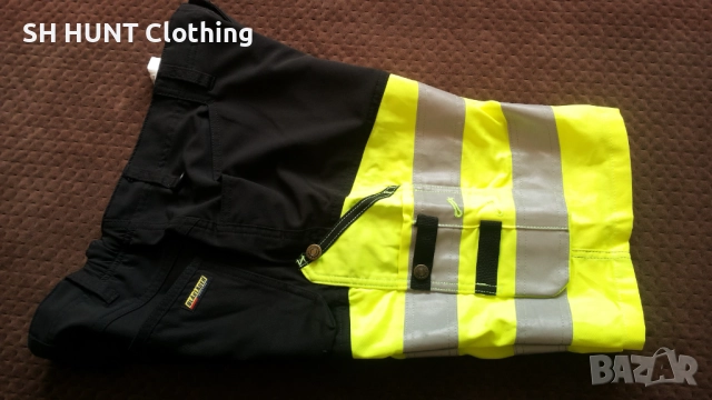 BLAKLADER 1541-1811 Stretch Shorts Work Wear размер 50 / L еластични работни къси панталони W3-21, снимка 4 - Панталони - 52027499