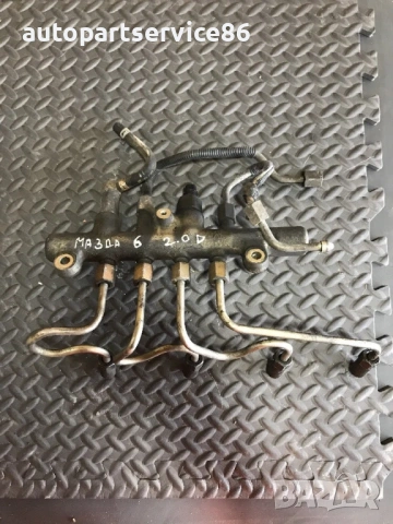 Горивна рейка с тръби за инжектори Denso за Mazda 6 2.0D (2002-2007)