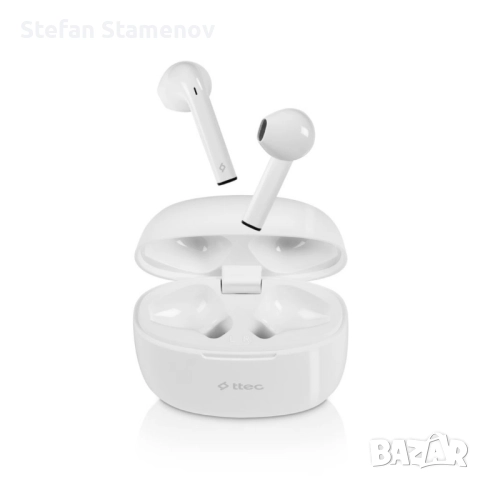 Безжични слушалки TWS TTEC неразпечатвани, снимка 4 - Слушалки и портативни колонки - 52098683