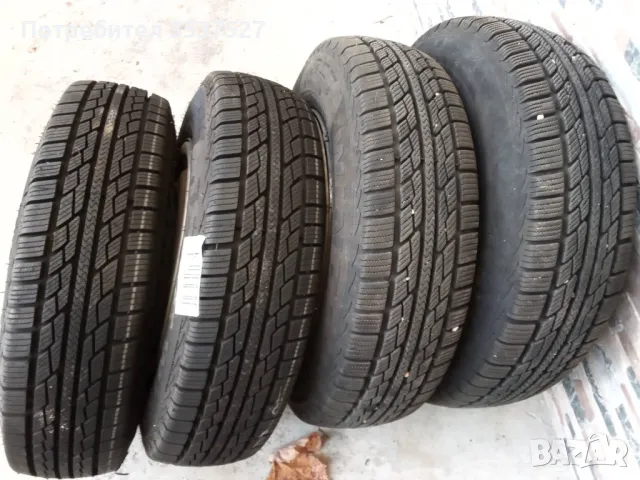 Нови Зимни гуми с джанти за Golf 2, снимка 2 - Гуми и джанти - 47741054