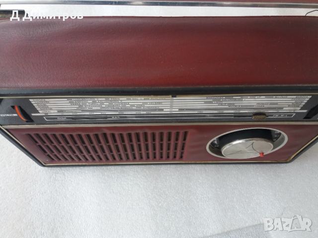 Антикварно кожено радио !, снимка 2 - Радиокасетофони, транзистори - 36345052