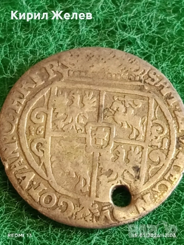 Сребърна монета 1621г. Орт Сигизмунд Полша за КОЛЕКЦИЯ 52898, снимка 6 - Нумизматика и бонистика - 53107353