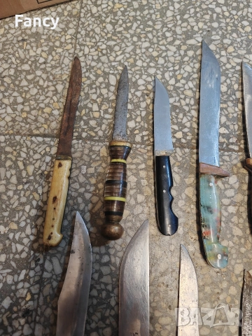 Стари ножове 12 бр , снимка 8 - Антикварни и старинни предмети - 52696195