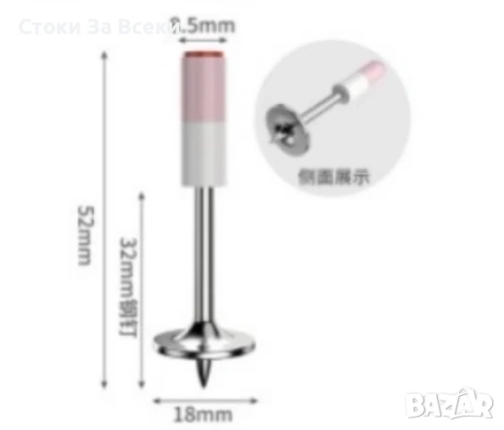 Пирони за пистолет 100 броя 16 мм - Здравина и Прецизност за Всеки Проект, снимка 5 - Други инструменти - 51058373