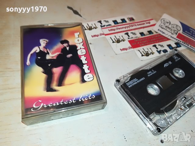 ЗАЯВЕНА-roxette-касета 1805231611, снимка 4 - Аудио касети - 40747973