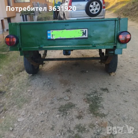 Асеновградско ремарке с регистрация, снимка 2 - Ремаркета - 56085194