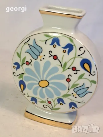 полска порцеланова ваза Lubiana   22/3, снимка 3 - Вази - 49187783