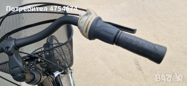 Дамски алуминиев велосипед COMFORT колело с кошница 28', снимка 6 - Велосипеди - 53781039