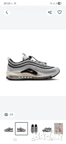 Дамски маратонки Nike Air Max 97, снимка 2 - Маратонки - 52239399