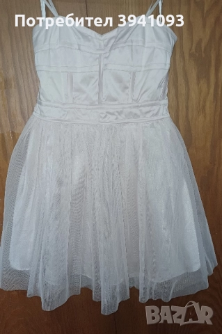 Рокля Шампанско Елегантна / Коктейлна / Ежедневна Корсет Нова , снимка 4 - Рокли - 51613183