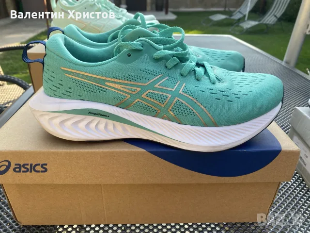маратонки Asics номера 37,5 и 38см ,стелки 23,5см и 24см,като нови, снимка 5 - Спортна екипировка - 55786239
