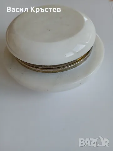 Мраморна кутия за бижута, - Сувенири от Абанос - ЮАР, Ваза, - Етнографска гривна, - Кензан за цветя, снимка 2 - Антикварни и старинни предмети - 50113470