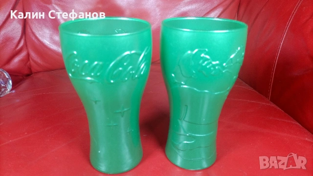Новогодишни разноцветни чаши на кока кола, мат, снимка 6 - Чаши - 53699812