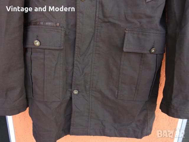 Cipo & Baxx нова мъжка парка яке палто кафяво (М), снимка 3 - Якета - 34361223