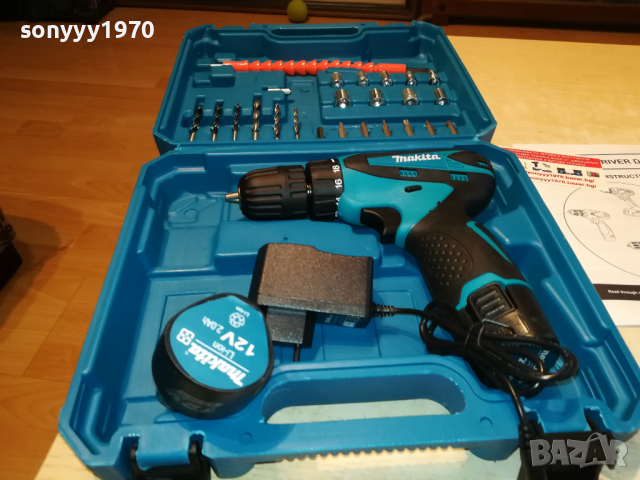 makita li-ion 12v+charger+battery pack x2 3103221803