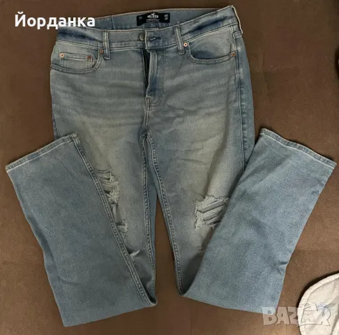 3 чифта мъжки дънки Hollister и SMOG, снимка 2 - Дънки - 48467861