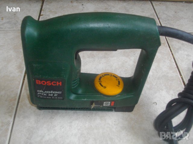 Комбиниран Ел.Такер-Бош-6-14мм-BOSCH PTK 14E-Швейцарски/ESCO 6-14/16mm-Професионален , снимка 7 - Други инструменти - 40885582