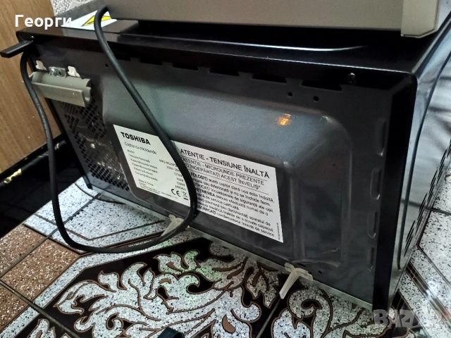 Микровълнова Toshiba MW2-MG20P, снимка 5 - Микровълнови - 52933906