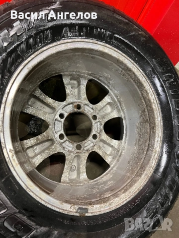 Резервна джипова гума с джанта за Toyota , снимка 6 - Гуми и джанти - 53818057