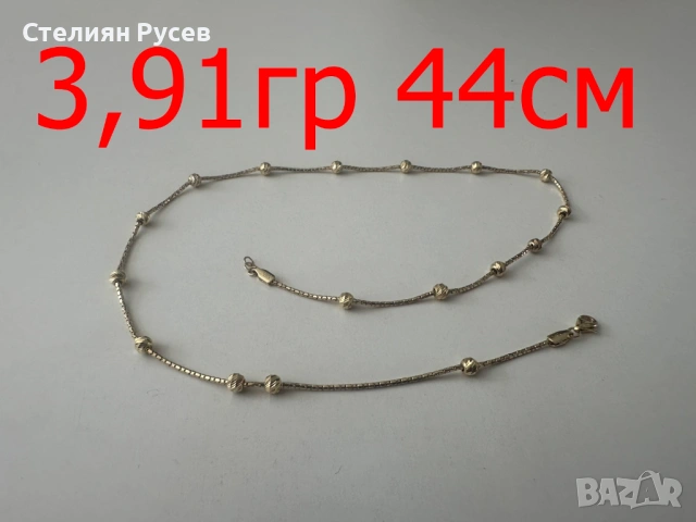 85 ЕВРО за грам над 100гр - злато за инвестиция - бижута 585 gold     166,25 лв или 85 евро за грам, снимка 2 - Колиета, медальони, синджири - 53276256