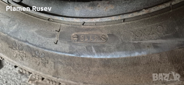 Продавам зимни гуми с джанти 185/65/15, 5х100, снимка 6 - Гуми и джанти - 52424434