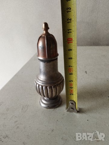 месингова солница, снимка 3 - Антикварни и старинни предмети - 42199417