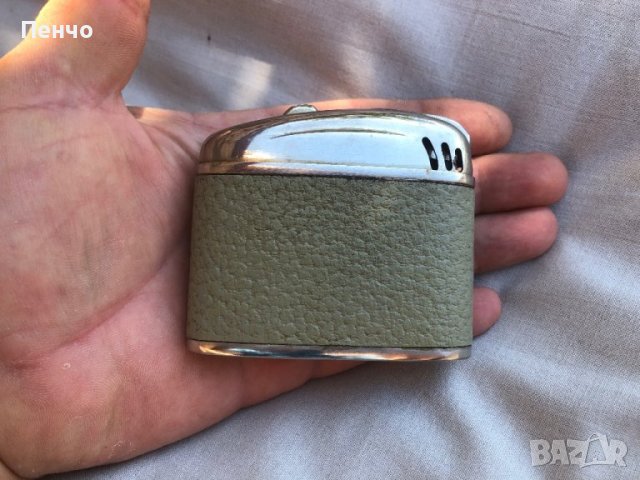 стара настолна бензинова запалка "LUMET", снимка 2 - Антикварни и старинни предмети - 41805804
