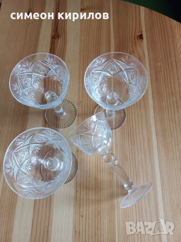Продавам кристални чаши, снимка 5 - Чаши - 36087748