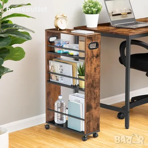 ПРОМОЦИЯ Помощна количка в рустик стил BF15TC01, снимка 2 - Бюфети - 47590432