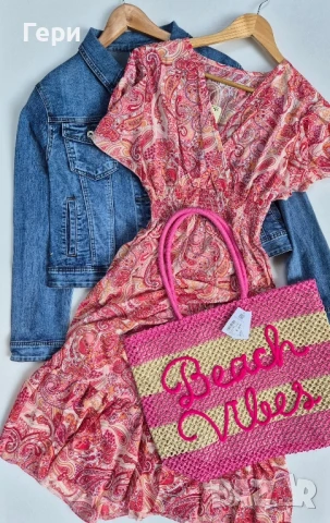  Лятна дълга рокля, снимка 1