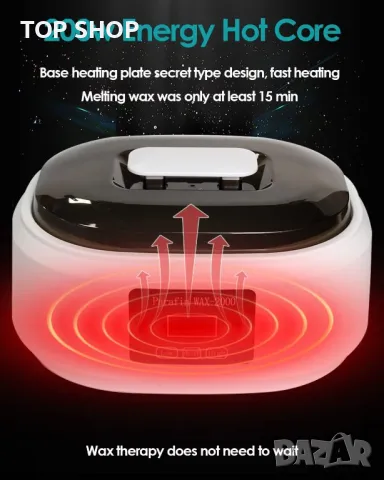 Нова Вана Нагревател за парафинов восък за третиране на суха кожа