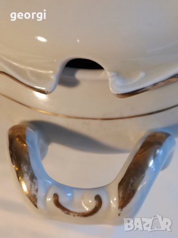 Ретро немски порцеланов супник с позлата   13/1, снимка 9 - Декорация за дома - 35712976