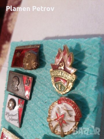 Стари съветски значки , снимка 3 - Антикварни и старинни предмети - 39009431