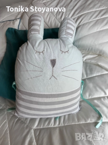 Обиколник / възглавници за детска кошара, снимка 5 - Спално бельо и завивки - 52561787