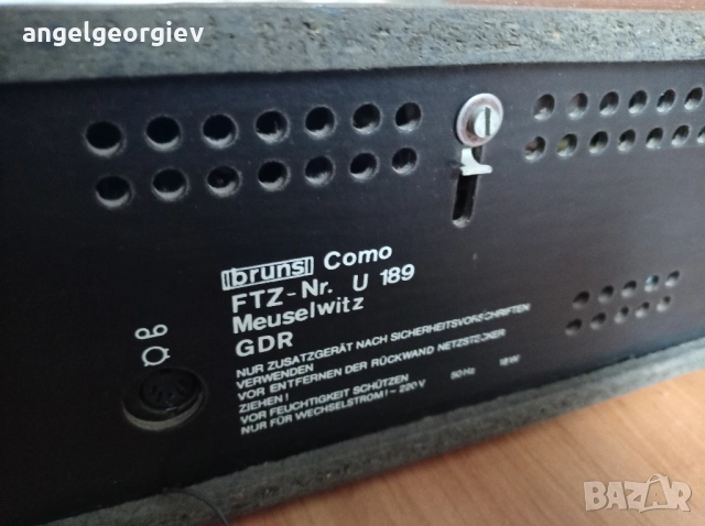 Радио Bruns Como, снимка 7 - Радиокасетофони, транзистори - 52680475