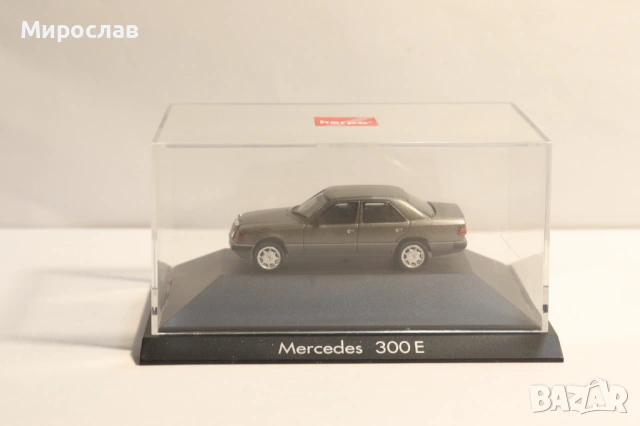 HERPA H0 1/87 MERCEDES BENZ 124 300 E КОЛИЧКА МОДЕЛ