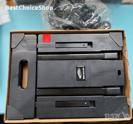 Количка за транспорт, Сгъваема, Преносима, Разтегателна и регулируема, снимка 3 - Други стоки за дома - 53067736