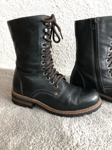 Дамски ботуши, естествена кожа Vagabond, снимка 3 - Дамски ботуши - 47639947
