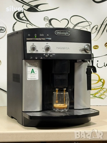 Кафемашина кафе автомат delonghi magnifica с гаранция, снимка 8 - Кафемашини - 53753130