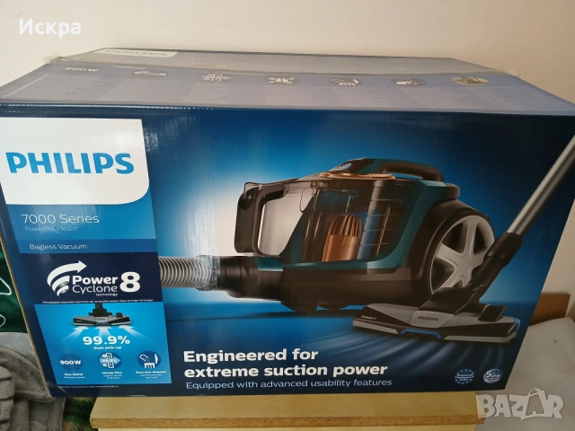 Продавам прахосмукачка PHILIPS  POWERPRO 7000 SERIES, снимка 4 - Прахосмукачки - 53044770