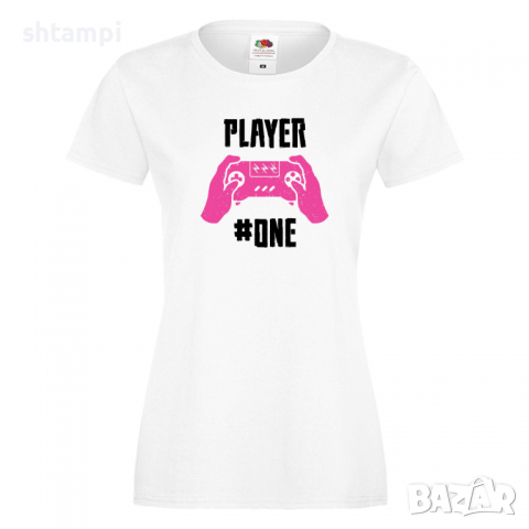 Дамска тениска Player One ver2, снимка 2 - Тениски - 36191717