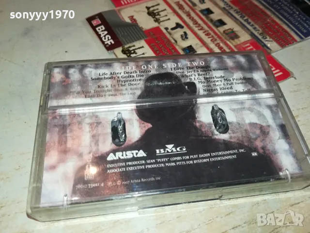 заявена-THE NOTОRIOUS B.I.G. ORIGINAL TAPE 1504251655, снимка 2 - Аудио касети - 49907568