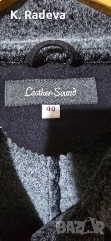 Дамски кожух, черен, снимка 4 - Якета - 52356358