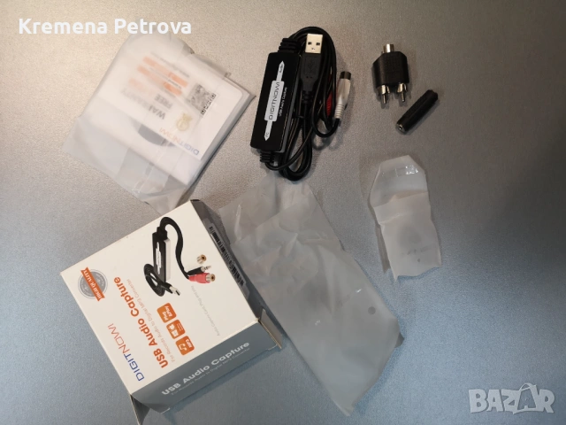 DigitNow! USB Audio Capture - Records Audio to Digital MP3 Converter, снимка 4 - Друга електроника - 53174357