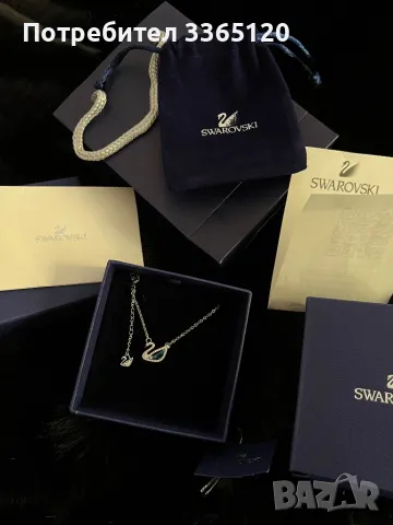Колие Swarowski, снимка 4 - Колиета, медальони, синджири - 50175117