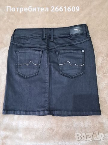 дънкова пола pepe jeans, снимка 2 - Детски рокли и поли - 39844819