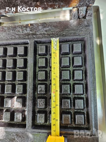 Гофретник тип швейцарска вафла на ток професионален втора употреба , снимка 9 - Обзавеждане на кухня - 50838173